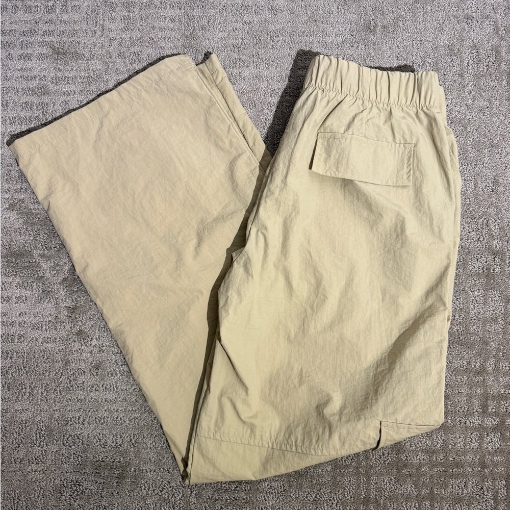 Know One Cares Nylon Cargo Pants